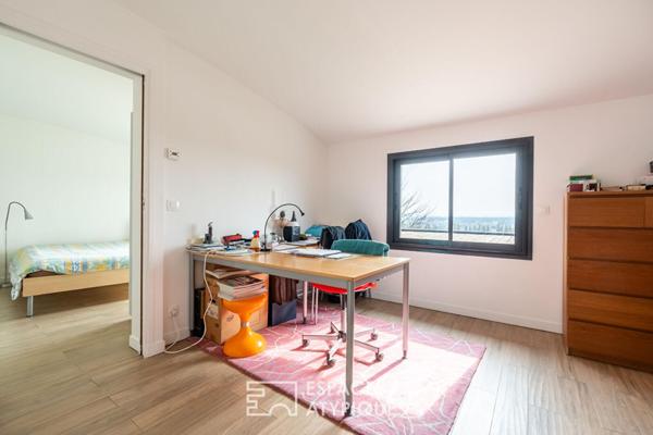 Panorama d’exception : Maison d’architecte haute performance à Herblay-sur-Seine