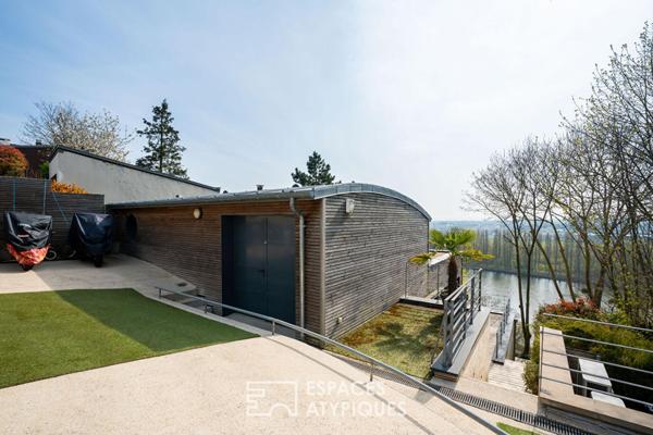 Panorama d’exception : Maison d’architecte haute performance à Herblay-sur-Seine