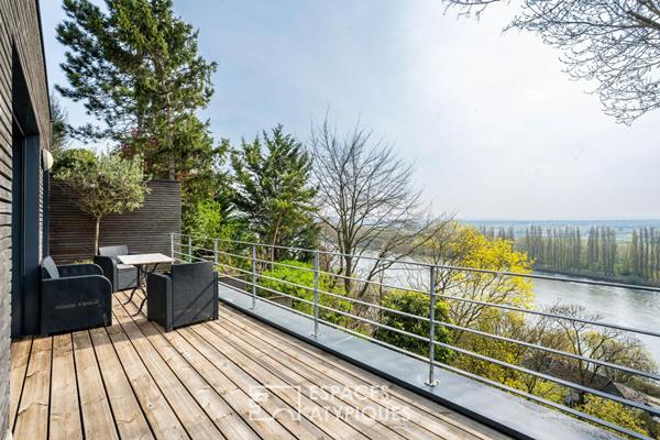 Panorama d’exception : Maison d’architecte haute performance à Herblay-sur-Seine