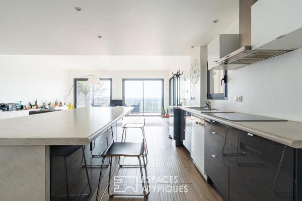 Panorama d’exception : Maison d’architecte haute performance à Herblay-sur-Seine