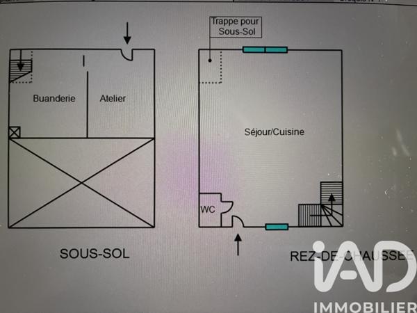 Maison à vendre 4 pièces 93 m² Pont-de-Chéruy