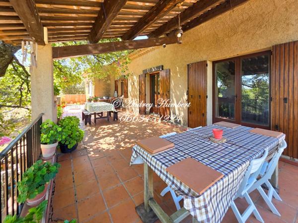 EXCLUSIVITE,  ALLEMAGNE en PROVENCE,  proche RIEZ, PROPRIETE au calme absolu composée d'une habitation de 150 m² + maisonnette sur 15 HA avec vue fabuleuse