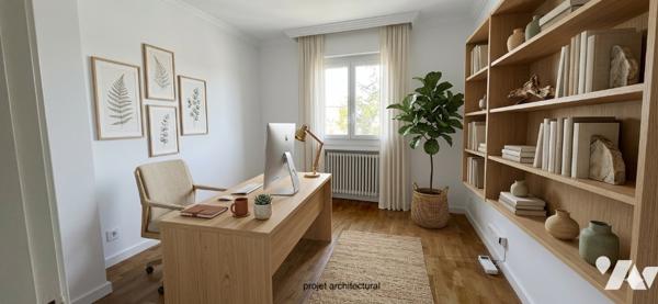 Maison 200 m² – 8 pièces – Terrain arboré +1000m² – Possibilité acticité libérale – Centre Tomblaine