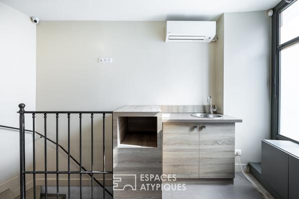 Appartement avec Local commercial rénové attenant, Place de l’Abbé Georges Hénocque