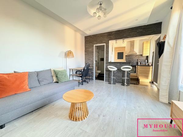 Appartement
                                                                                                                                                                                                                                                                                                                        2 pièce(s)                                                                                                                                                                                                          1 chambre(s)                                                                                                                                                                                                          34  m²