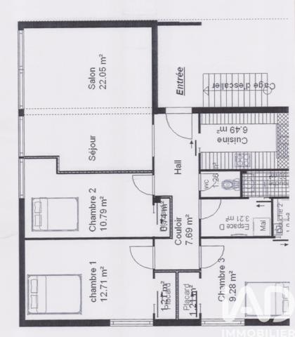 Appartement à vendre 4 pièces 75 m² Le Havre