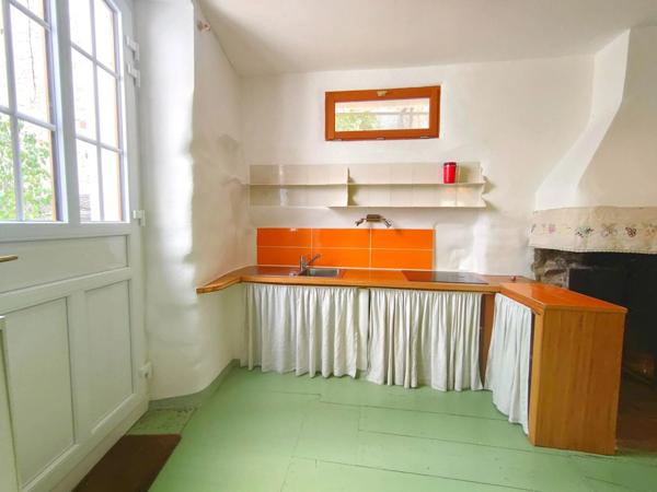 Maison traversante avec jardin (Mosset 66500)