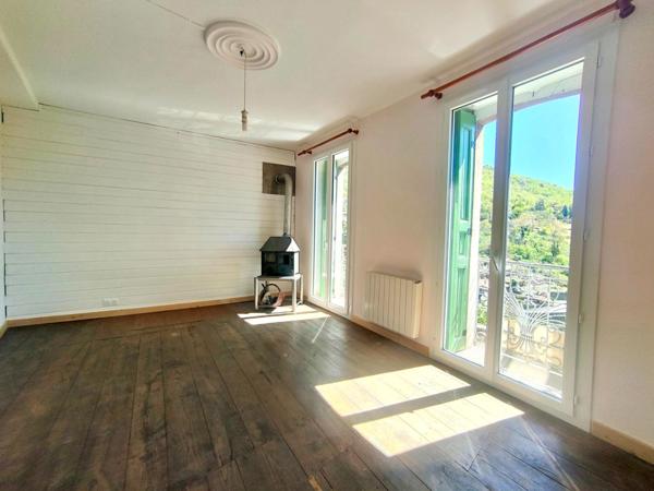 Maison traversante avec jardin (Mosset 66500)