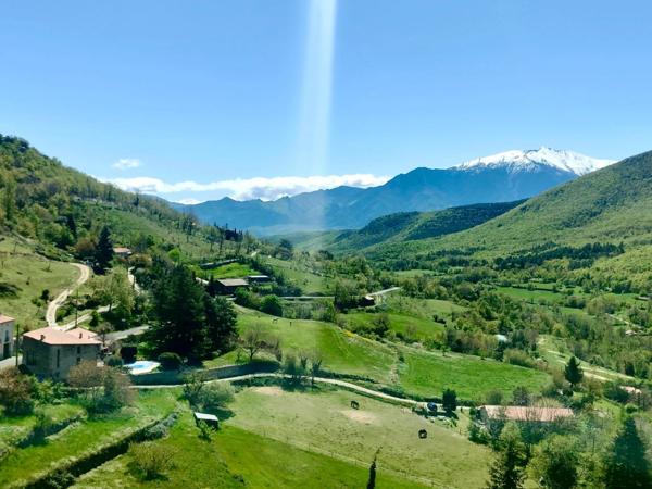 Maison traversante avec jardin (Mosset 66500)