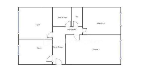 Appartement de 64 m²