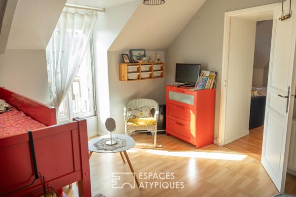 Longère de charme en campagne de Broöns, véritable écrin de verdure