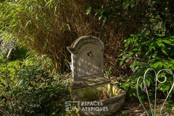 Longère de charme en campagne de Broöns, véritable écrin de verdure