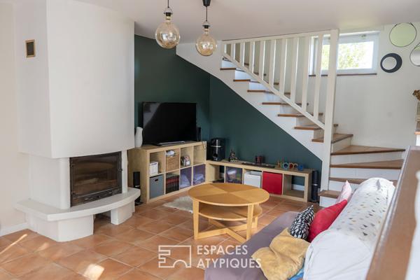 Longère de charme en campagne de Broöns, véritable écrin de verdure