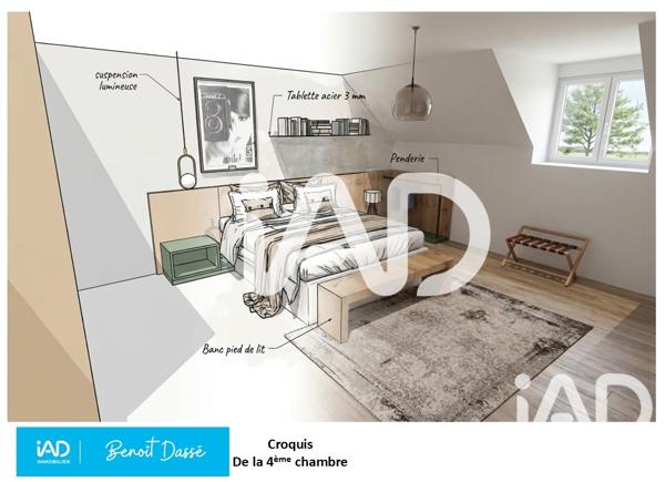 Maison à vendre 6 pièces 146 m² Saint-Fraimbault-de-Prières