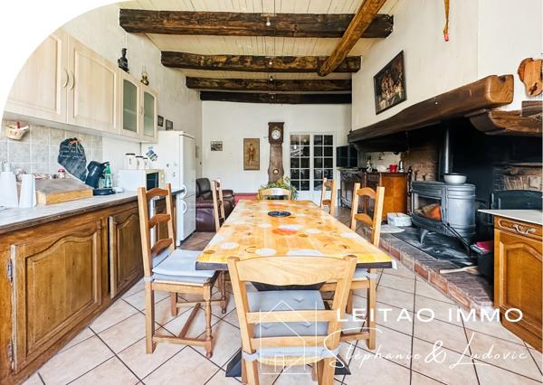Combret (12370) Maison de village, 4 pièces, 87 m²