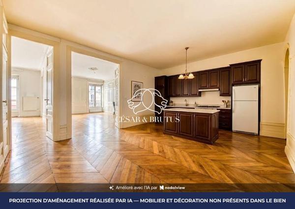 Lyon 6 FOCH. Appartement 5pièces 137 m²