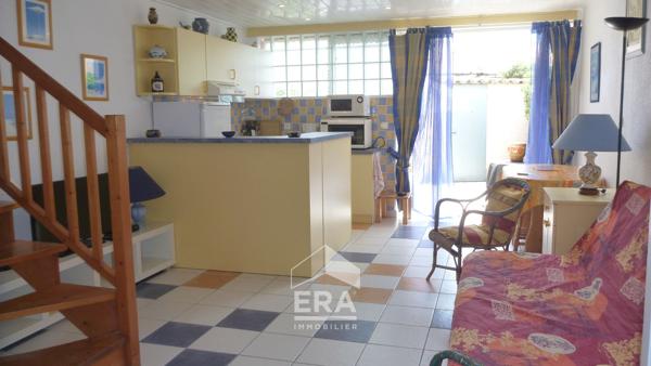 Maison 3 pièces à vendre à Marseillan Plage - Rez-de-chaussée avec terrasse et parking