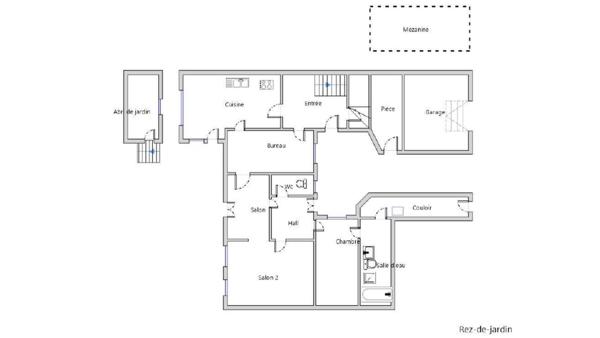 DREUX 28100 Maison en centre ville - 5 chambres - Garage - Dépendance - Grenier - Terrain - 275600  HAI