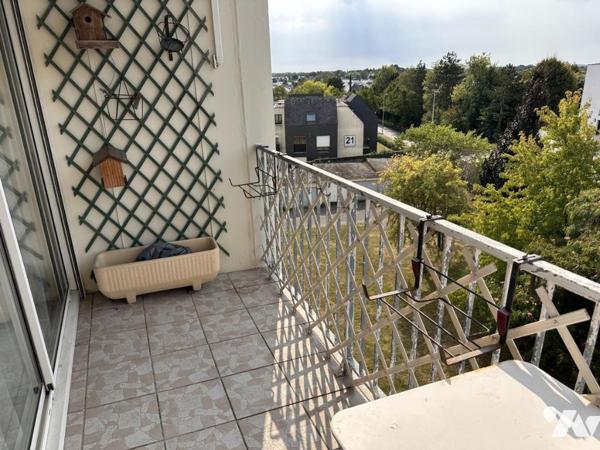 A VENDRE 56 VANNES La Garenne, à 2 pas du centre historique, appartement 94 m², 4 chambres, parking 