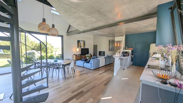 Le Crotoy (80550) Saint-Quentin-en-Tourmont : Maison d'Architecte d'Exception à Deux Pas du Marquenterre