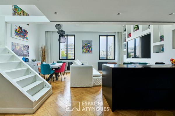 Loft d’exception en dernier étage