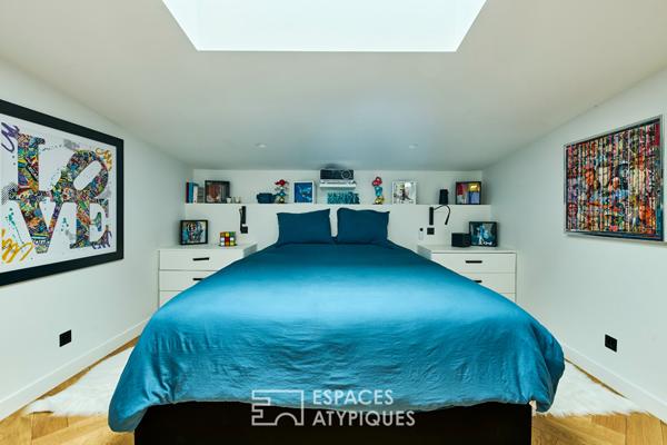 Loft d’exception en dernier étage