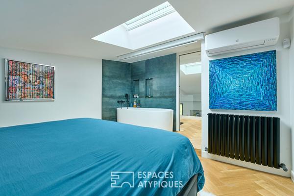 Loft d’exception en dernier étage