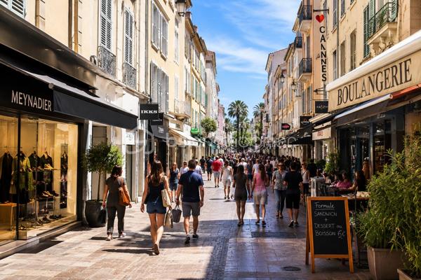 EMPLACEMENT N°1 À CANNES 
Situé au cœur de la célèbre rue Meynadier à Cannes, ce fonds de commerce bénéficie d’un emplacement exceptionnel avec un flux piéton constant toute l’année.
 Superficie du magasin : 40 à 50 m² avec vitrines   pour vente alimentaire 
 Agencement de qualité :
Un très beau magasin avec vitrine
Deux espaces de travail distincts, fonctionnels
Un grand bureau
Équipements complets avec chambre froide positive et négative + extraction
 Activités idéales : avec rajout de matériel en conséquence 
Restauration rapide
Boulangerie / pâtisserie
Chocolaterie
Glacier
Snacking
Traiteur
 Emplacement premium dans une rue commerçante incontournable, au cœur d’un environnement dynamique mêlant locaux et touristes.
PV 385000€ FAI
 image IA