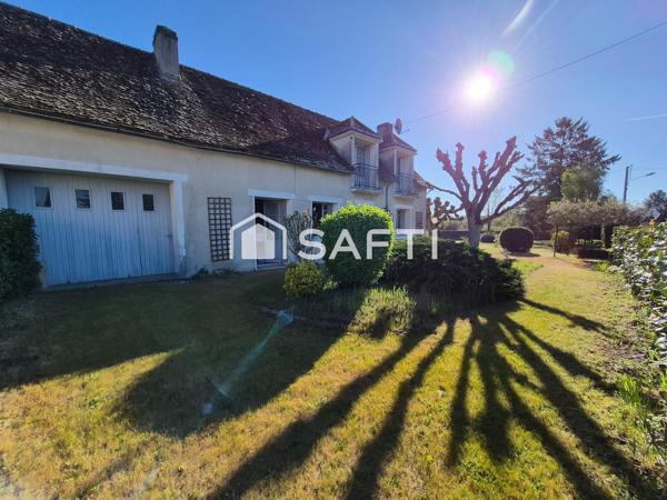 MAISON CAMPAGNE 5 chambres +Jardin +Dépendances