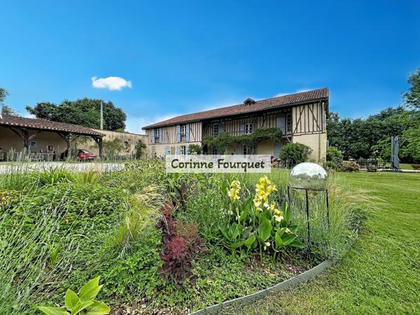 Demeure de caractère datant de 1650 – 7 000 m² de parc