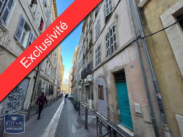 Appartement à vendre 2 pièces 26.55m² Marseille 1er Arrondissement (13001)