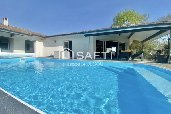 Belle maison récente avec Piscine et Pool House  4 pièces - 3 chambres