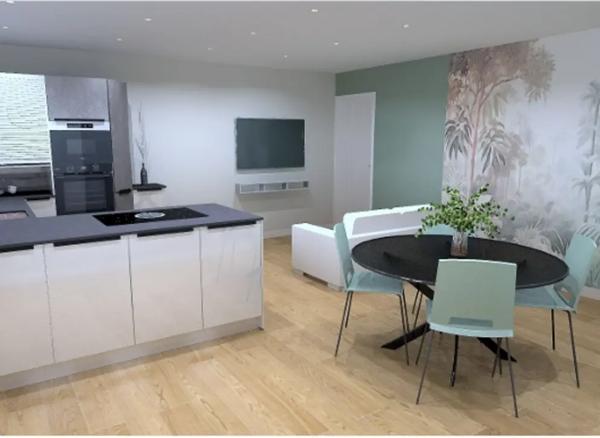 Superbe T2 en Rez de Jardin avec terrasse et parking