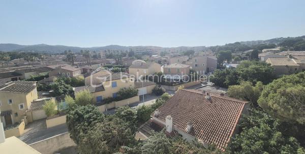 MAR VIVO - Très bel emplacement pour cet appartement traversant de 80 m² aux généreux volumes.
 Il se compose d'une grande pièce de vie donnant sur un balcon de 10 m² avec une très belle vue dégagée, une cuisine indépendante, 2 chambres avec placards, une salle d'eau ainsi qu'un WC indépendant.
Présence d'un garage de 13 m². Le stationnement est néanmoins libre et aisé dans la copropriété.
Situé au 4eme et dernier étage sans ascenseur.
Secteur très calme avec la proximité des plages, des commerces et des axes de circulation.
Des travaux sont à prévoir pour rénover cet appartement au fort potentiel.