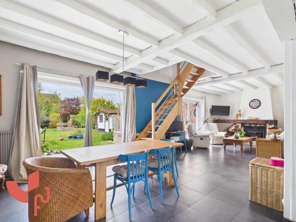 Maison semi-individuelle, 5 pièces, jardin, garage