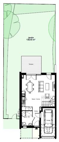 AGRÉABLE MAISON AVEC JARDIN ET GARAGE