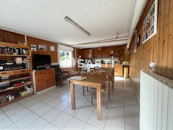 Maison 121m2 4 Chambres plus grenier aménageable Terrain de 526m2, garage