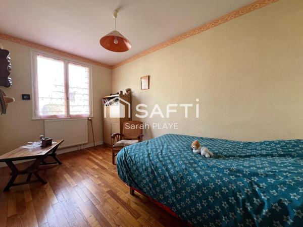 Maison 121m2 4 Chambres plus grenier aménageable Terrain de 526m2, garage