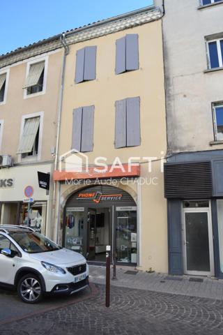 Immeuble de rapport 2 appartements, 2 commerces Loués