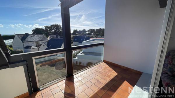 Vente Quiberon Appartement 2 chambres, secteur Bois d'Amour, avec vue mer et garage