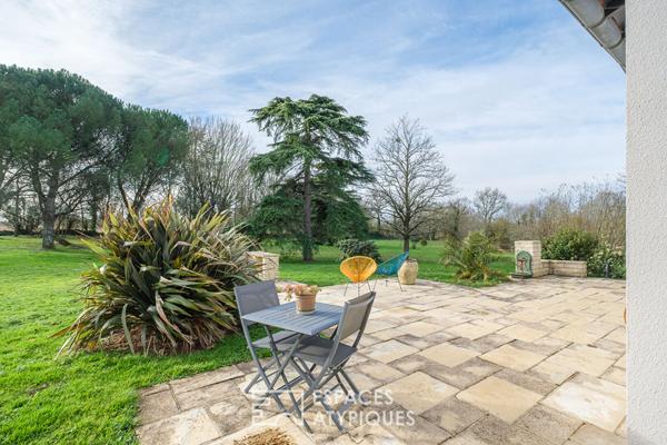 Douceur de vivre champêtre : l’élégance d’une propriété de plain-pied aux abords de Niort