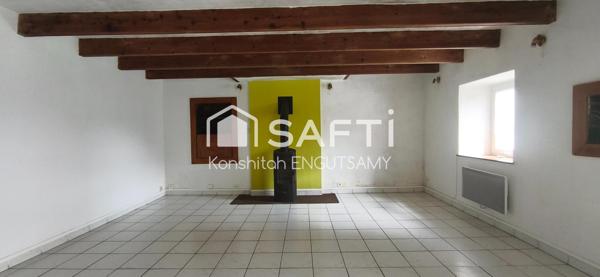 Maison de ville 123 m² , 4 chambres, petit jardin