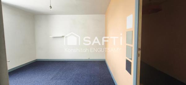 Maison de ville 123 m² , 4 chambres, petit jardin