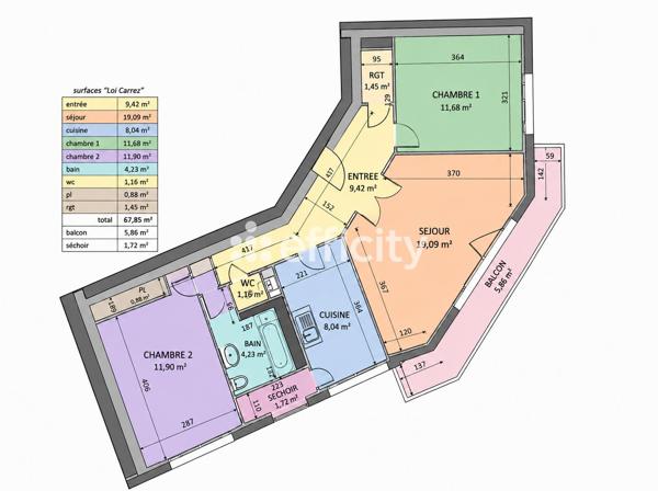Appartement
         3 pièces
        - 70 m² Exclusivité 164 000 € *