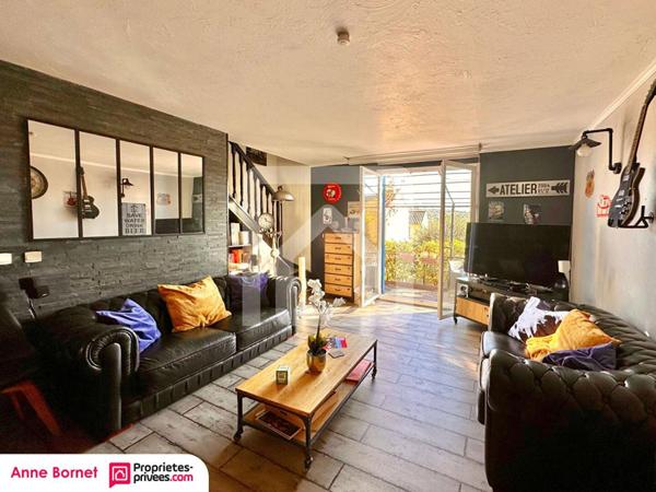 Maison individuelle 5 pièces avec jardin, garage et parking