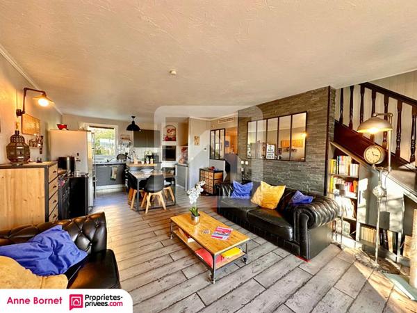 Maison individuelle 5 pièces avec jardin, garage et parking