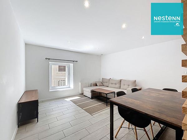 Maison de ville triplex avec terrasse - 82 m² hab -Saint-Just-Saint-Rambert (42170)