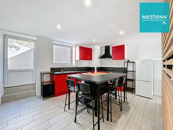 Maison de ville triplex avec terrasse - 82 m² hab -Saint-Just-Saint-Rambert (42170)