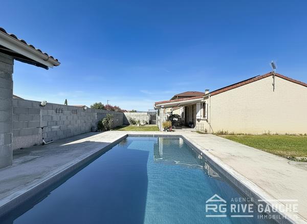 Saint-Rambert-d'Albon (26140) Maison de plain-pied 85 m² – 3 chambres – Jardin 600 m² – Piscine – Saint-Rambert-d’Albon