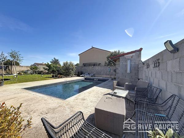 Saint-Rambert-d'Albon (26140) Maison de plain-pied 85 m² – 3 chambres – Jardin 600 m² – Piscine – Saint-Rambert-d’Albon